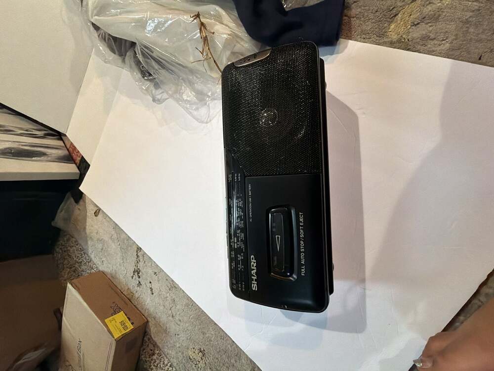 Sharp QT 110ZA Radio Cassette Recorder Player